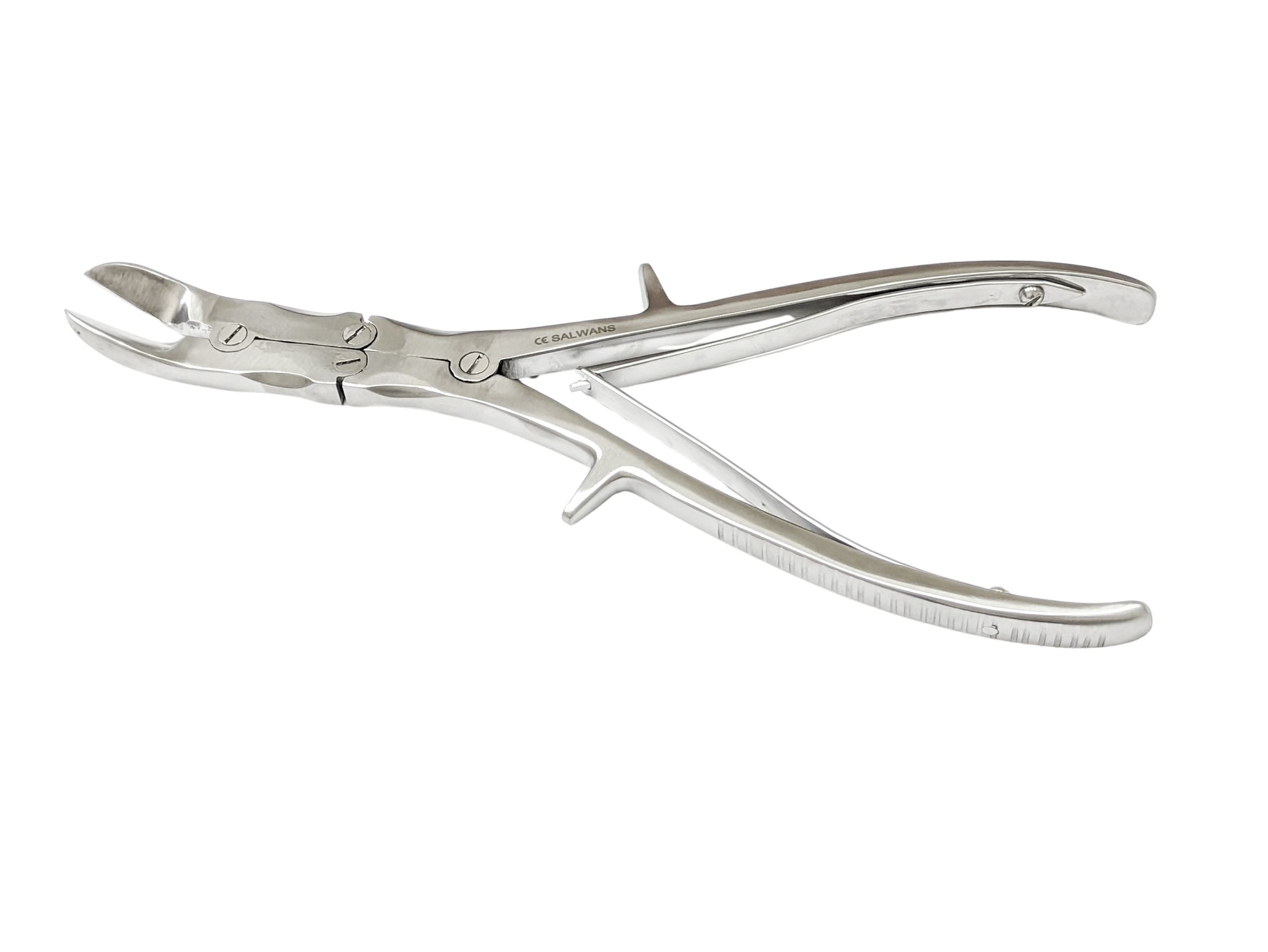 Orthopedic bone cutter stainless steel curved
