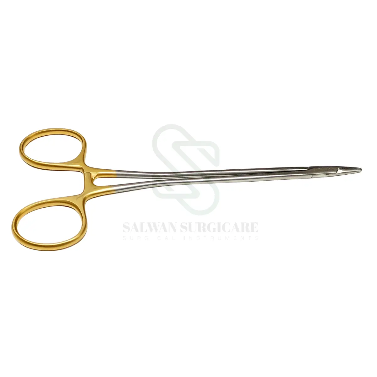 DeBakey needle holder vascular instrument
