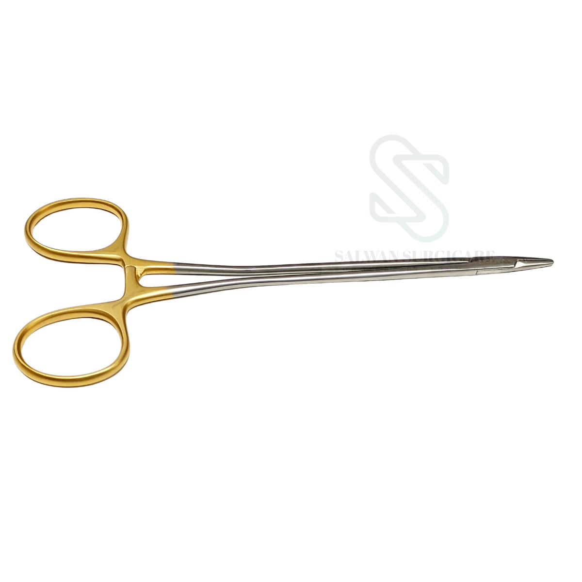 DeBakey needle holder vascular instrument