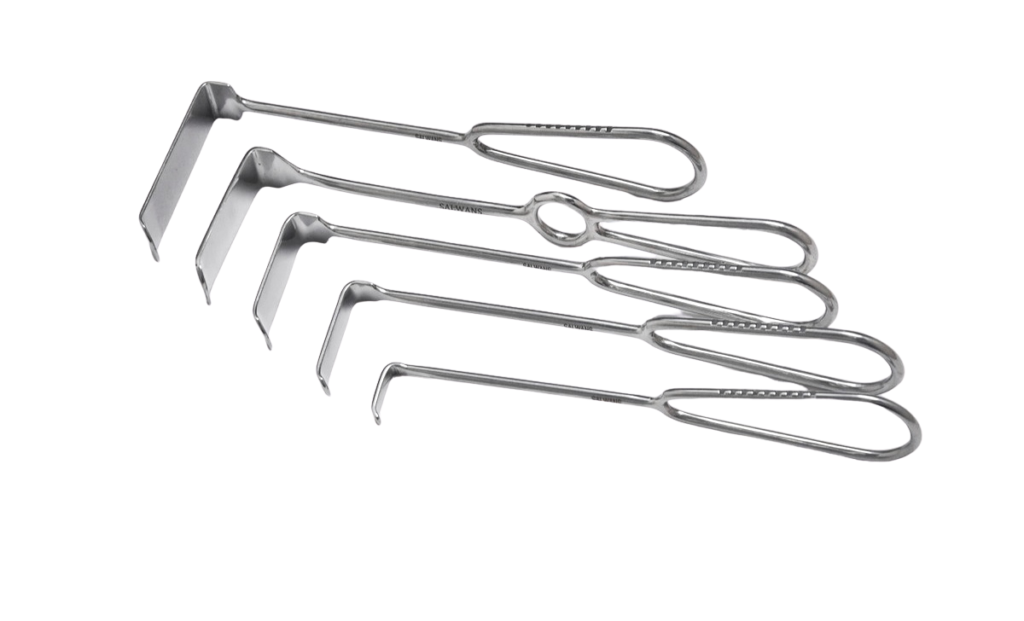langenbeck retractor set used in orthopedic surgeries