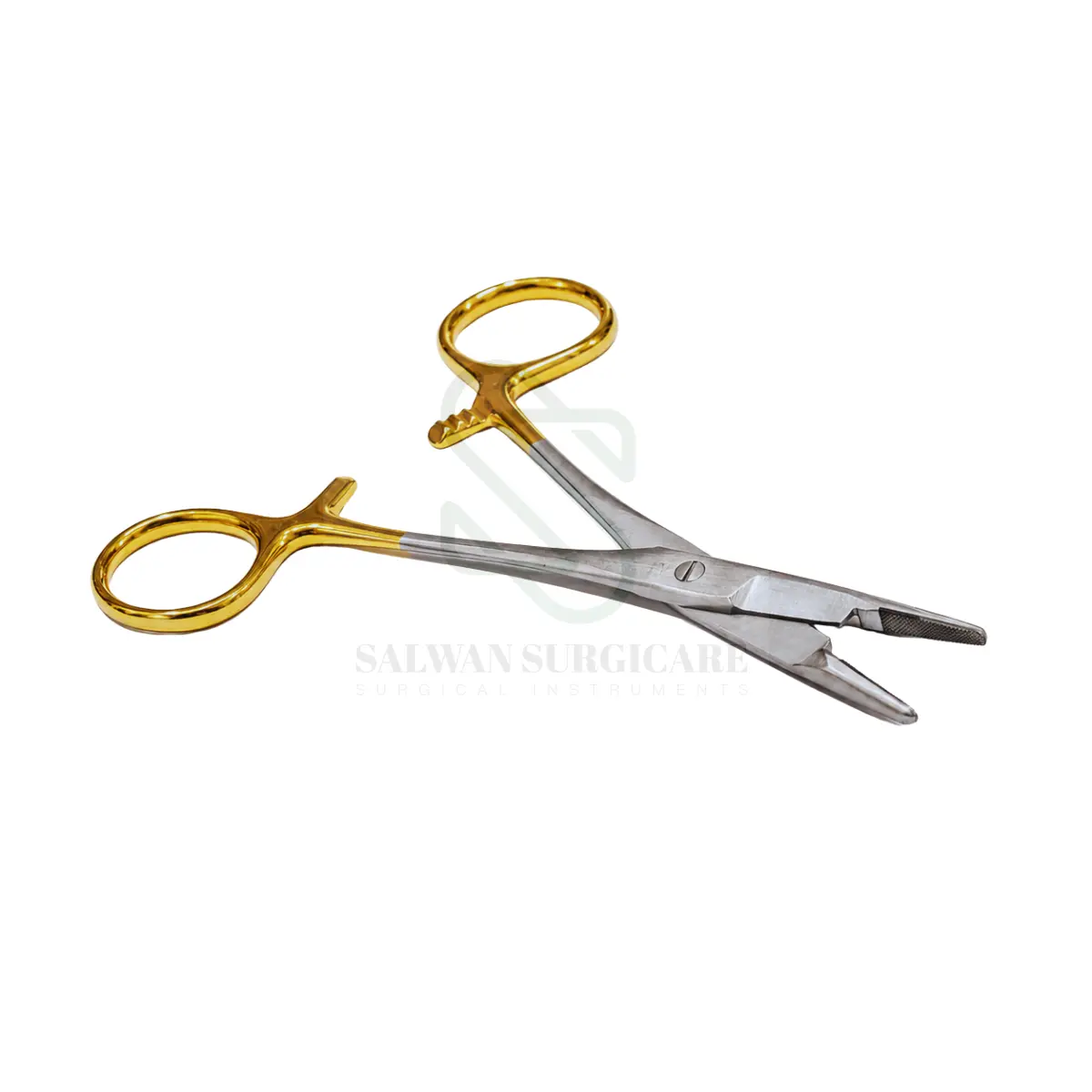 olsen hegar needle holder with scissors