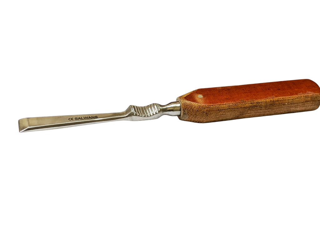 Periosteal elevator for orthopedic, ent, and nasal procedures.