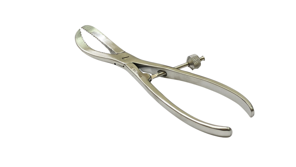 bone reduction forceps used in orthopedic bone holding