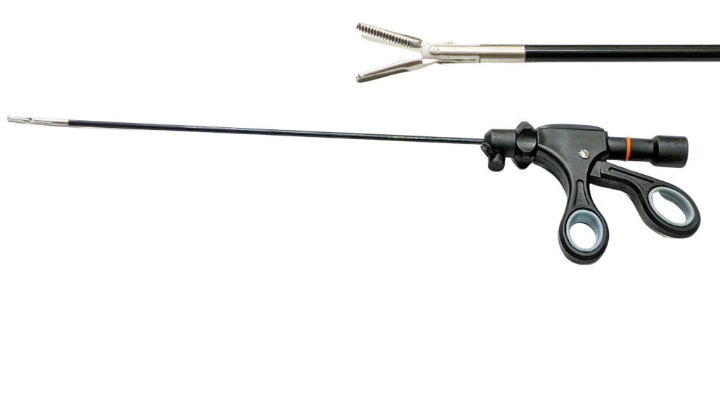 ruby bipolar forceps used in laparoscopy