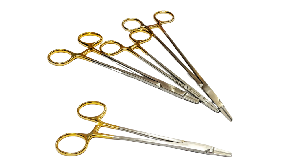 ryder needle holder surgical instrument