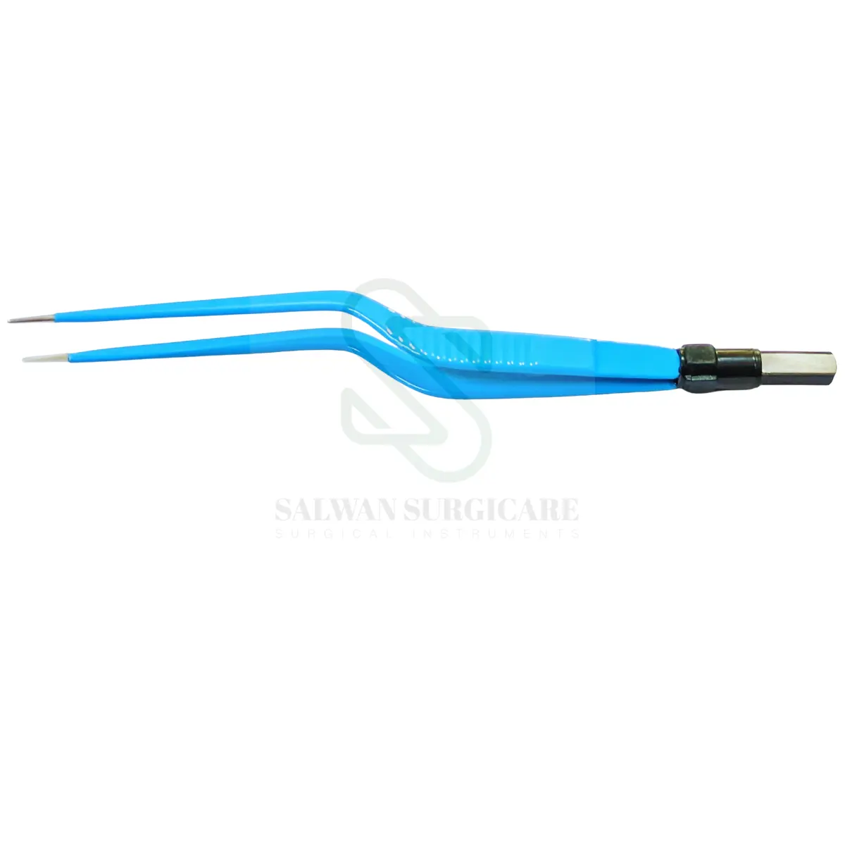 bipolar forceps bayonet style for neurosurgery