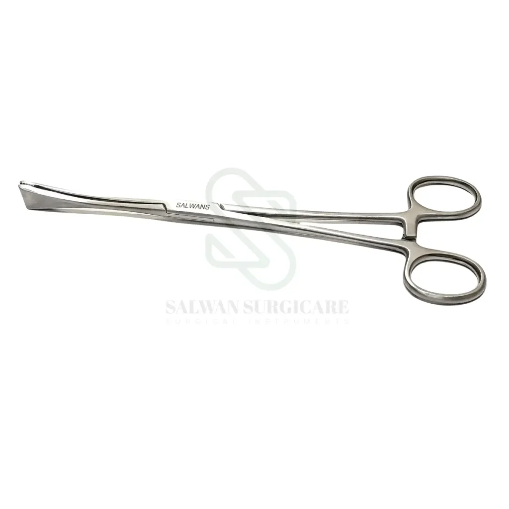 green armytage forceps used in ob-gyn surgeries
