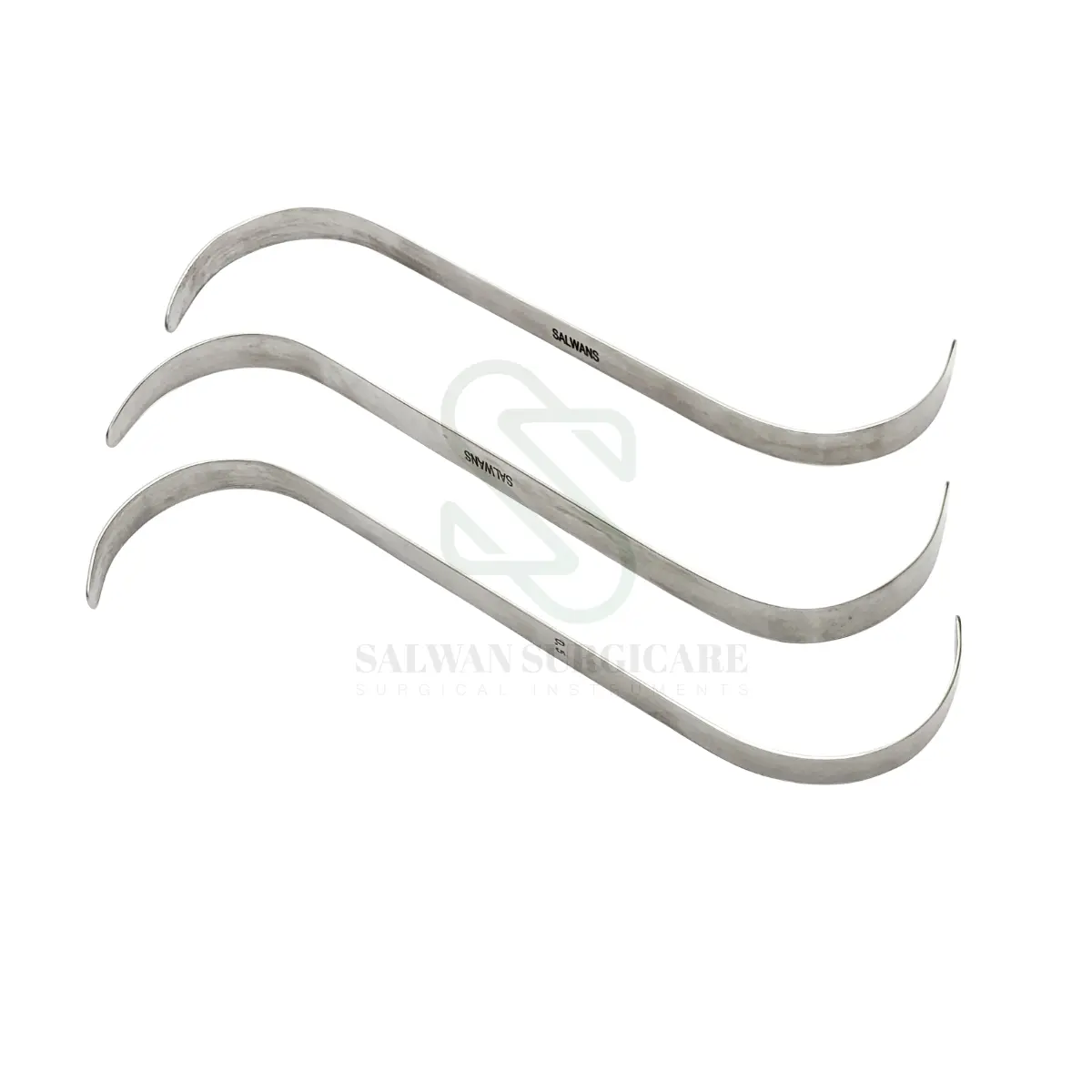 S shape retractor for multiple surgical procedures