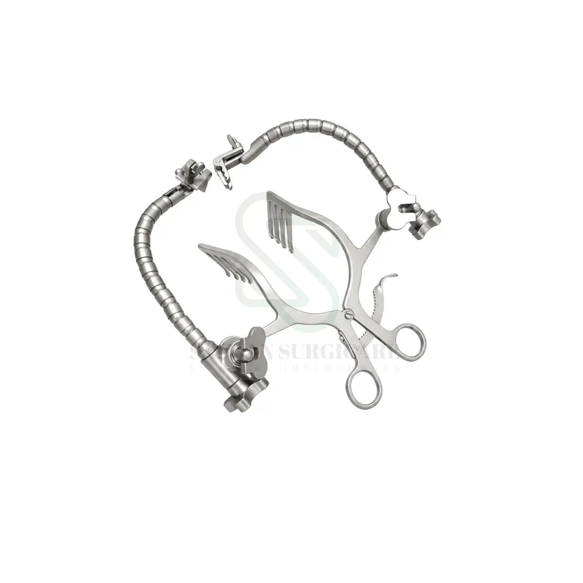 cerebellar retractor patient adaptable for neurosurgery