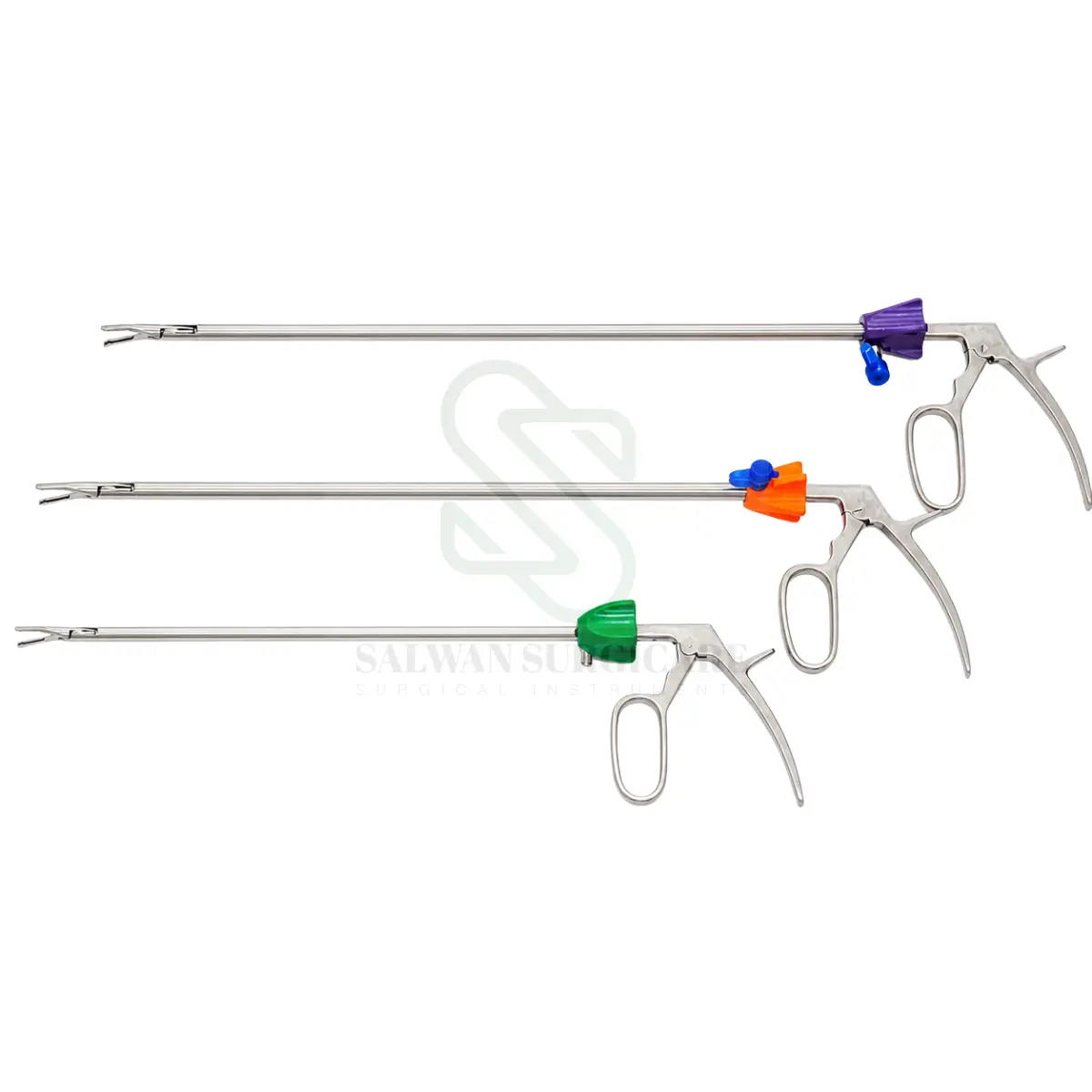 hem-o-lok clip applicators for use in laparoscopy