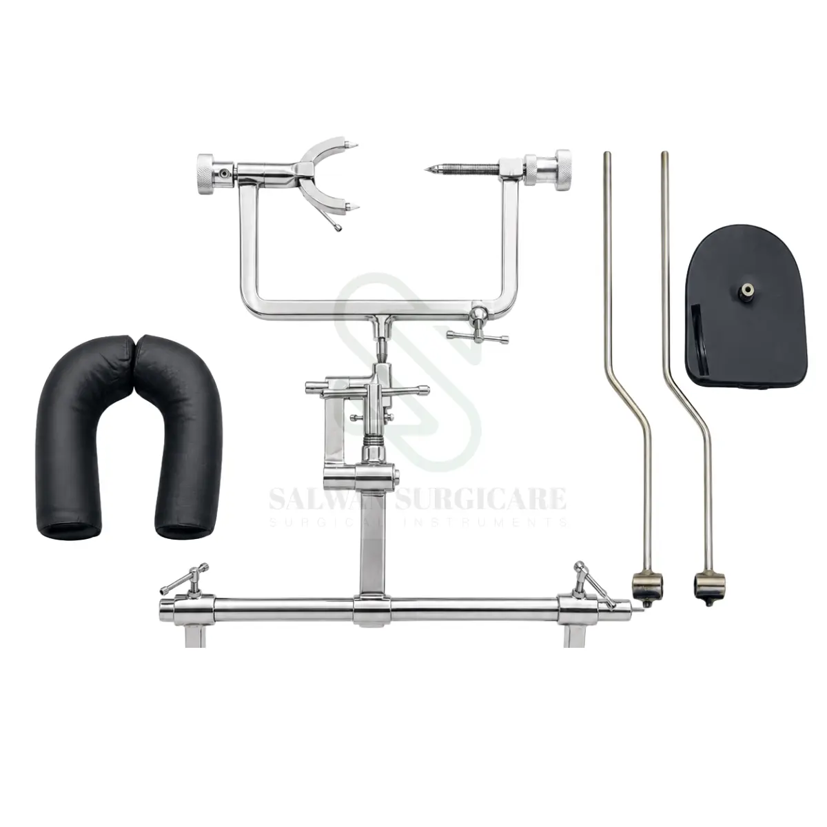 Mayfield skull clamp with three point head system
