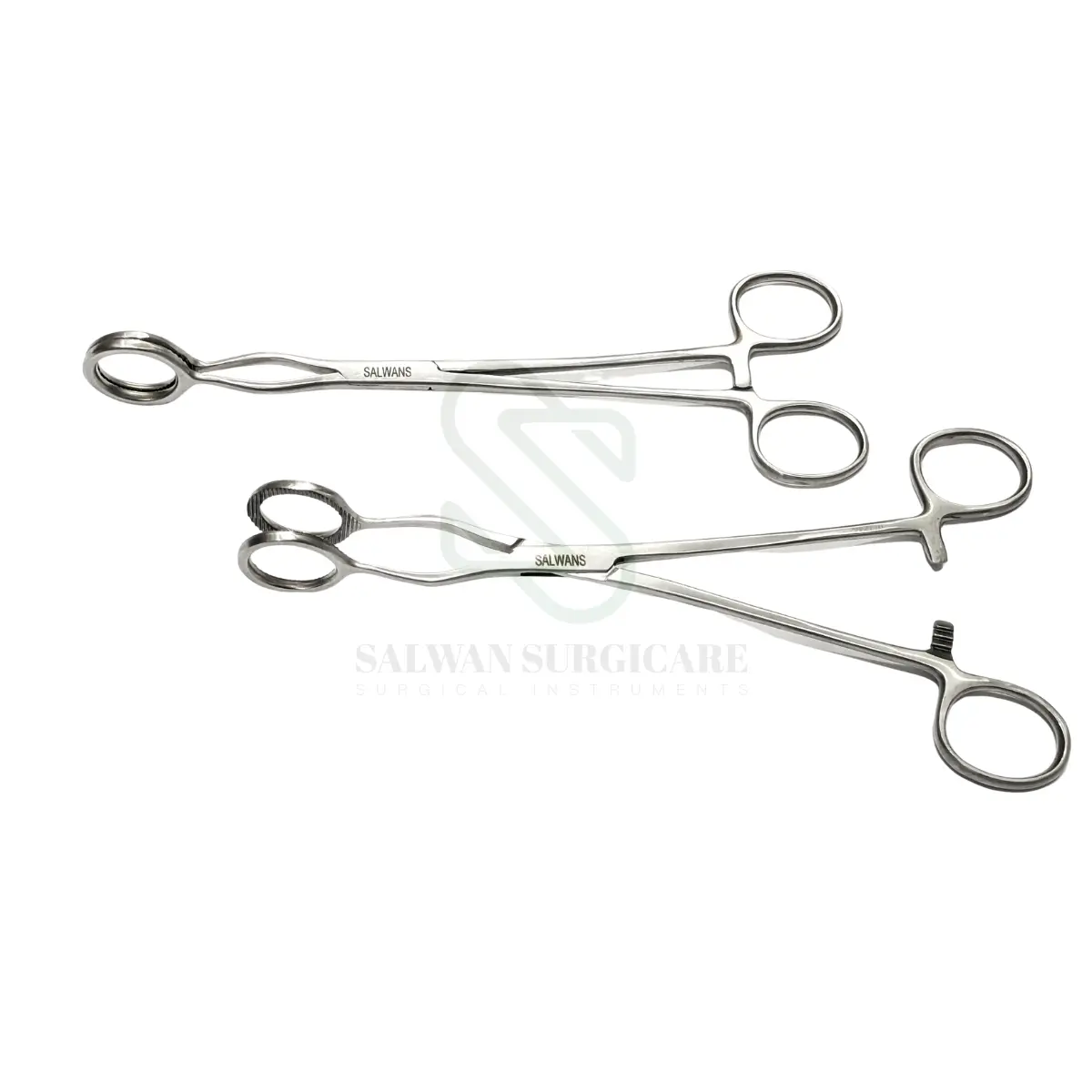 collin tongue holding forceps for ent surgery