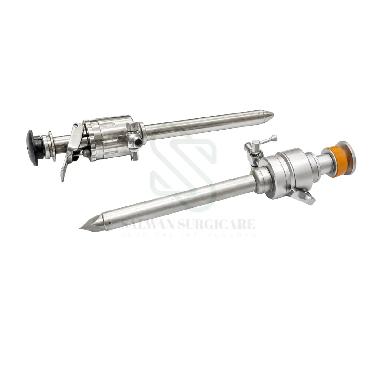 10 mm laparoscopic trocar with cannula and obturator