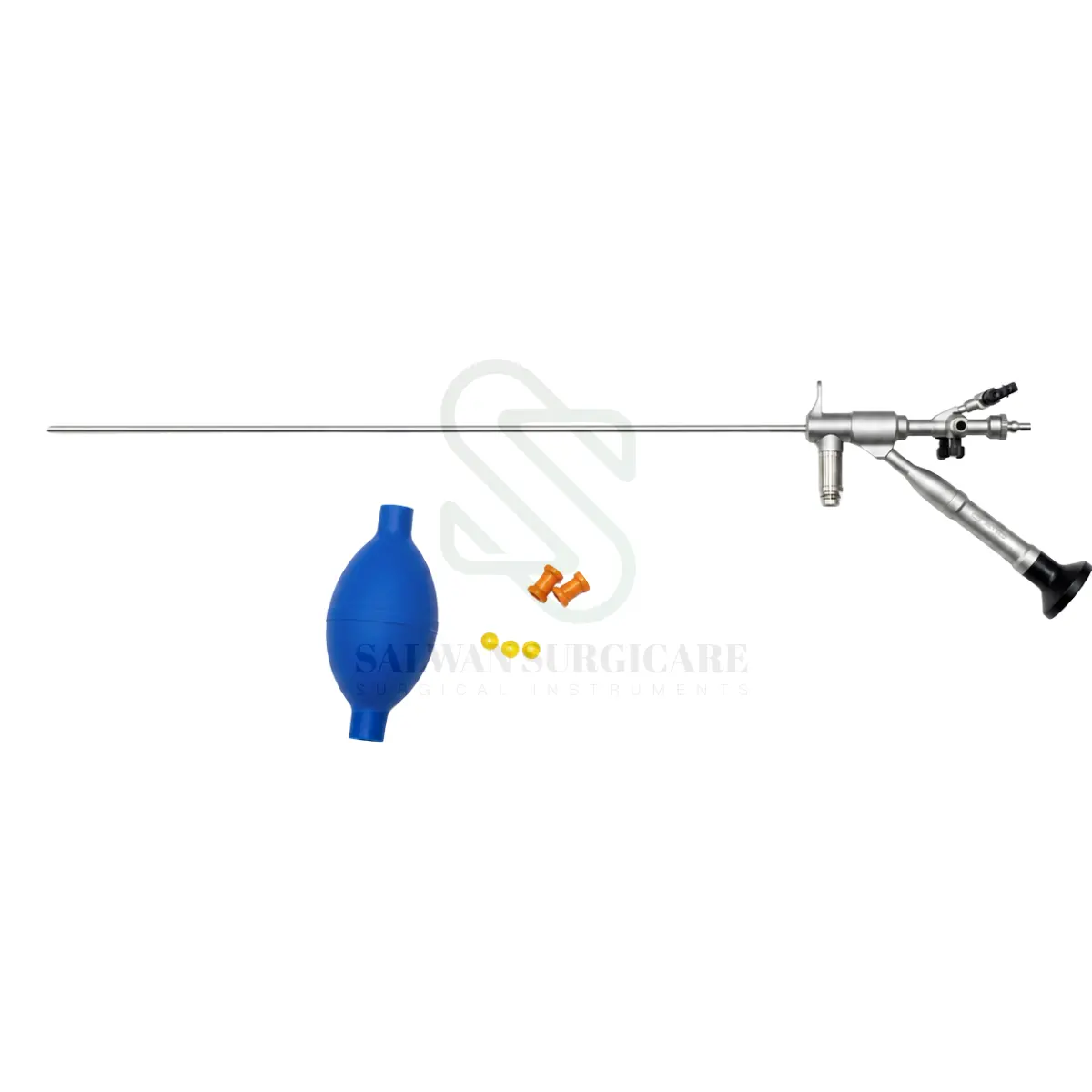 Reusable rigid ureteroscope for urological endoscopic procedures