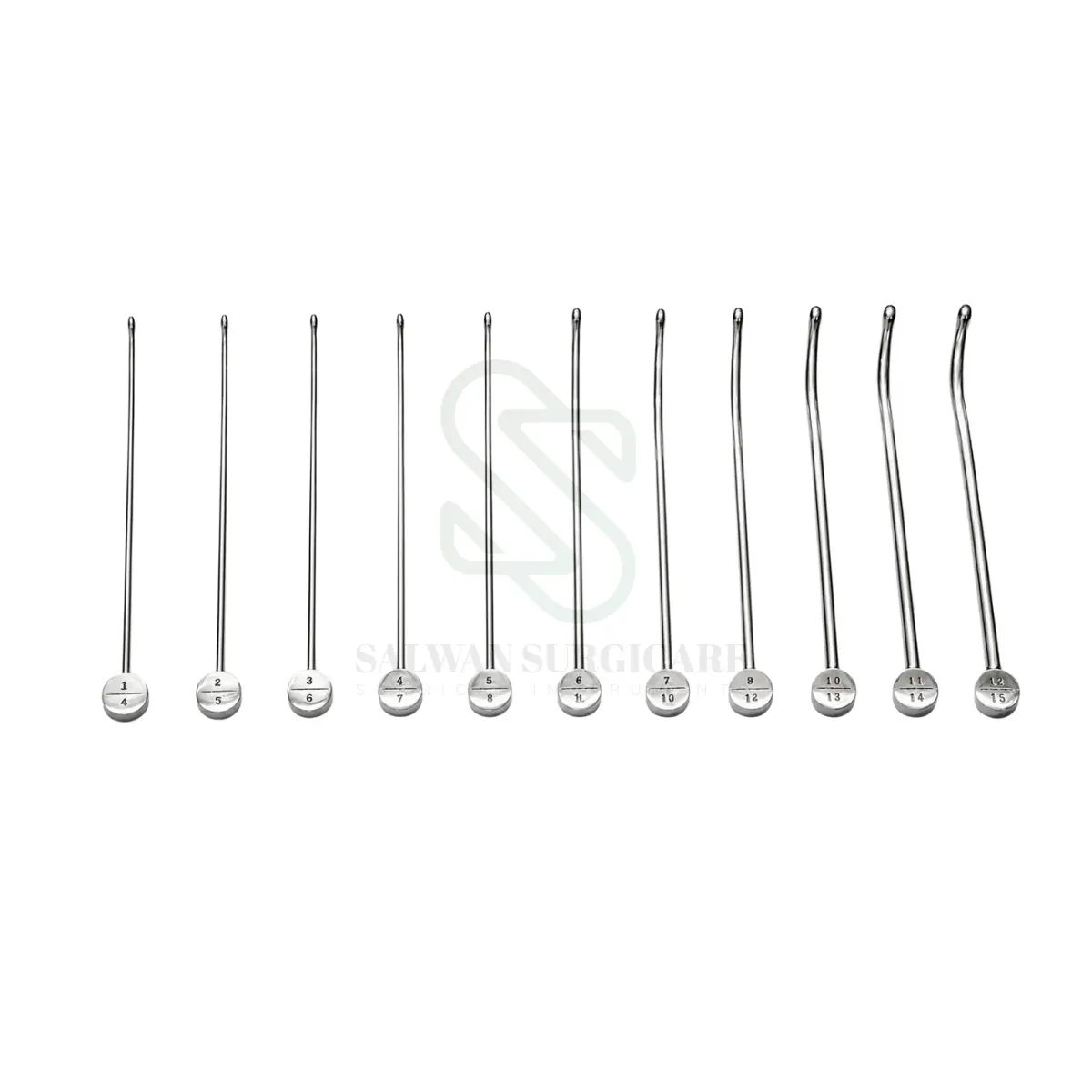 urethral lister bougie dilator set