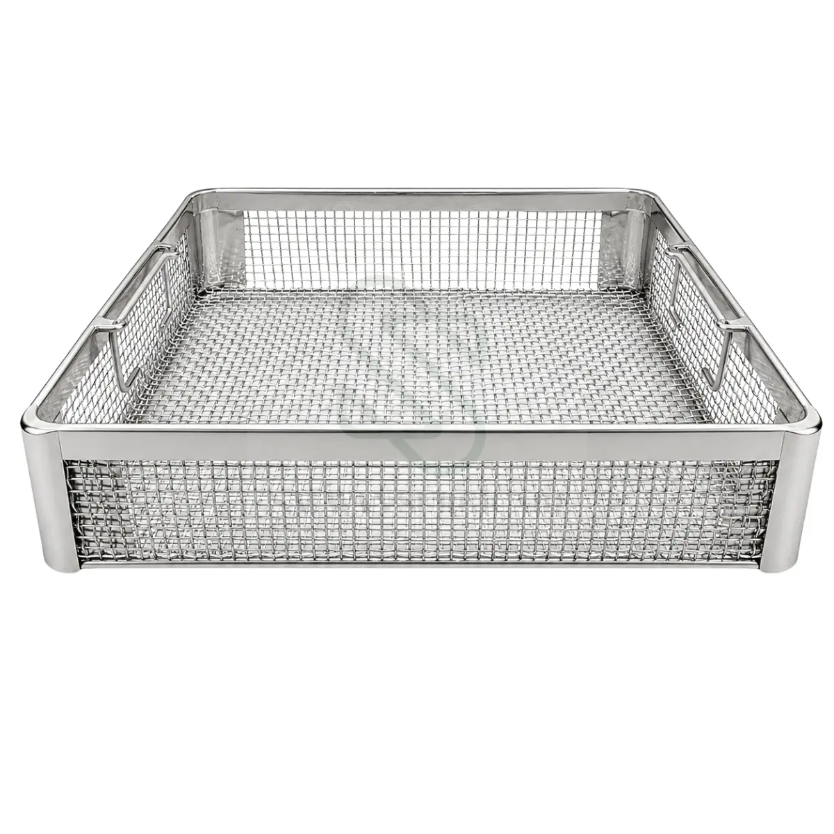 Mesh sterilization tray for hospitals