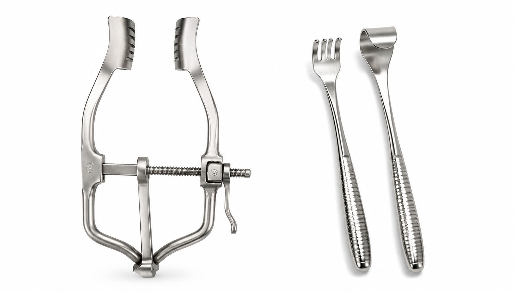 self retaining vs hand held retractors used in surgery