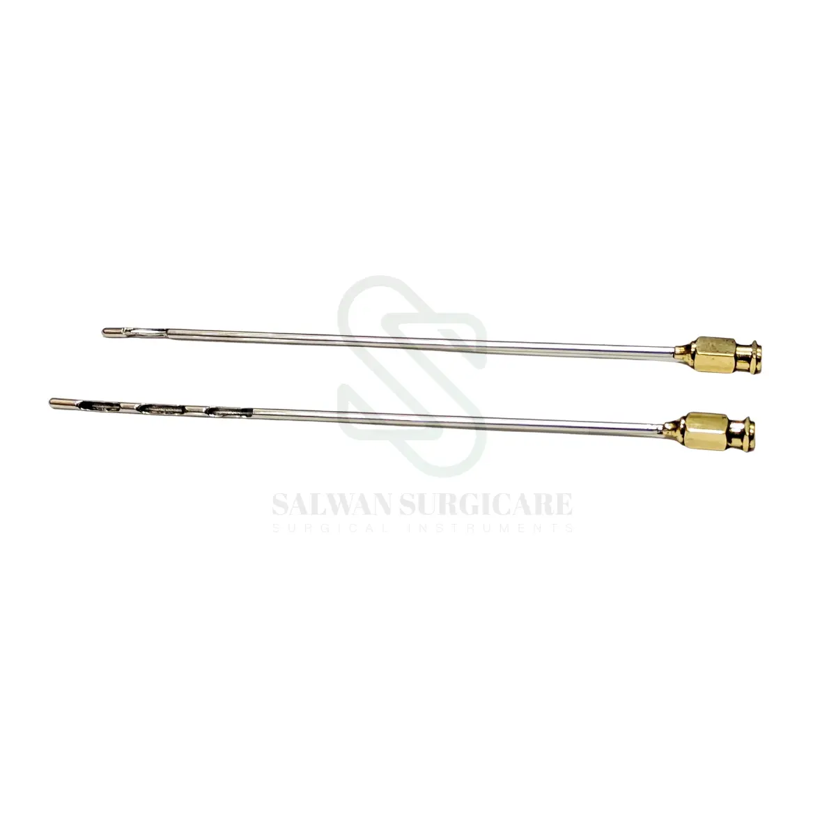 Liposuction Cannula Set with aspiration and Luer-lock cannulas