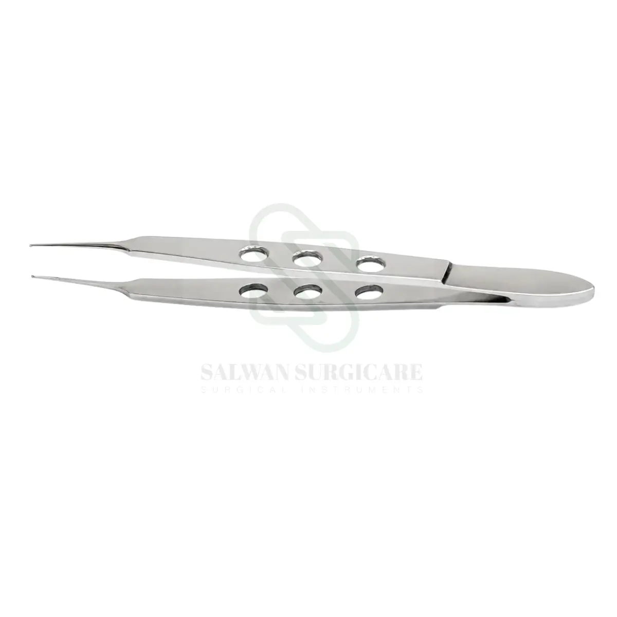 McPherson Forceps for suture tying and delicate corneal tissue handling during ophthalmic surgery