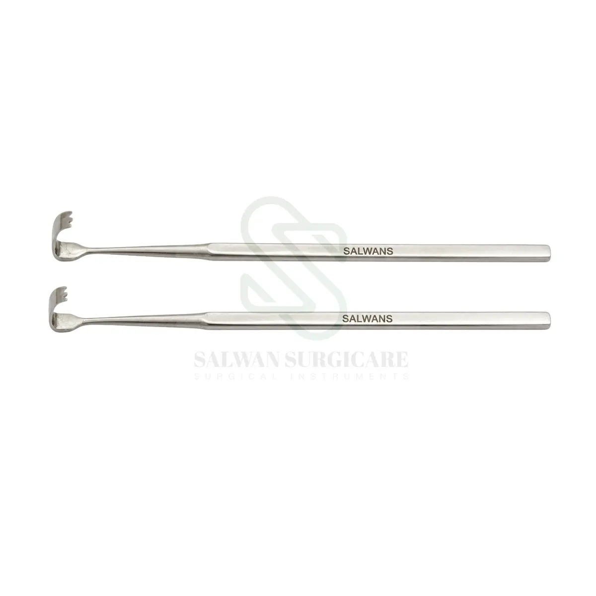Senn Miller (Kilner) Double-Ended Retractor with rake and blade