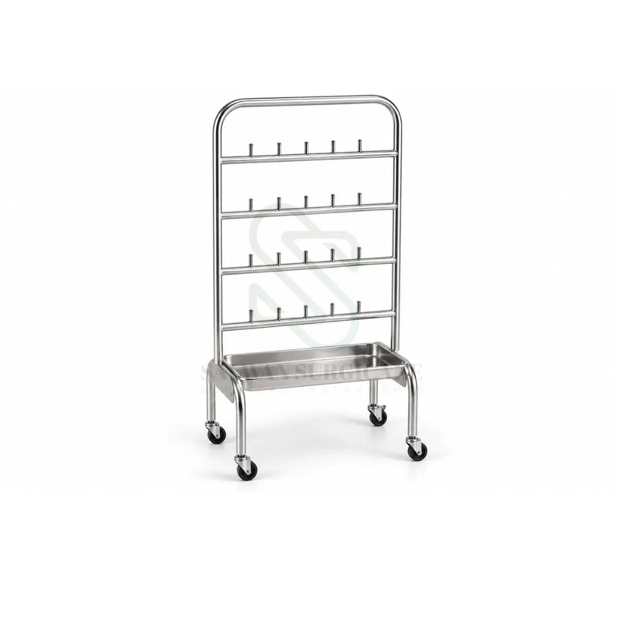Stainless Steel Swab Rack also known as Swab Stand for hospitals and operating theatres