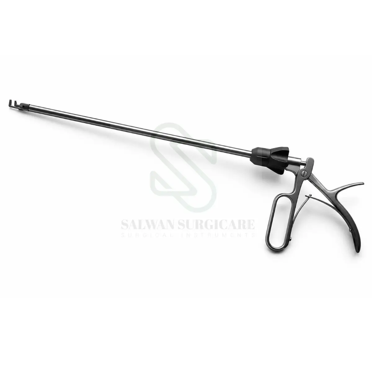 Right Angle Clip Applicator for controlled surgical clip placement